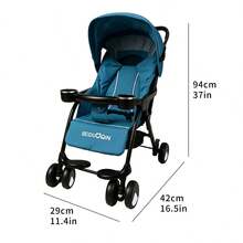 Baby Strollers - สีฟ้ามิ้นท์ - ดู 2