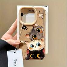 Un nuevo estuche de teléfono para gatos lindos de Halloween, completamente protector y resistente a los golpes, compatible con varios modelos de for , incluyendo 16, 15, 14 y 12.11 - Color mezclado 1-1037 - Ver 2