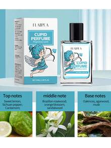 Cupid Fresh And Natural Light Fragrance Universal Perfume 50ml - Long-Lasting Fragrance. Suitable For Couples, Wives, Mothers, Friends, Boyfriends, Fathers, Birthdays, Graduation Ceremonies, Parties, Trips, Outdoor Activities, Schools, Campuses, Travel, Festivals, Anniversaries, Special Occasions, And Parties. - Fresh - View 6