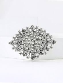 Trâm cài áo cưới đính đá sang trọng - Ghim pha lê dành cho phụ nữ - Phụ kiện cưới/ Quà tặng mùa cưới cho bạn bè - Đá đính cô dâu - Xem 7