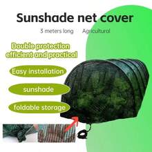 1pc Greenhouse Tunnel With Shade Net And Plastic Cover, For Plant Protection And Vegetable Cultivation - Multicolor - View 11