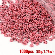 1000/2000/3000pcs Soft Clay, Ideal For DIY Jewelry Crafts, Home Creativity Daily DIY To Enrich Life, Make Bracelets, Necklaces, Beading, Holiday & Valentine's Day Gifts