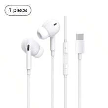 Wired Earphones With Cable Control And High Definition Sound Quality Compatible With Apple 2/3/4 And Type-C Devices - Multicolor - View 17