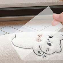 可爱猫咪毛绒加厚马桶坐垫/带把手桶垫 - 彩色 - 查看 8