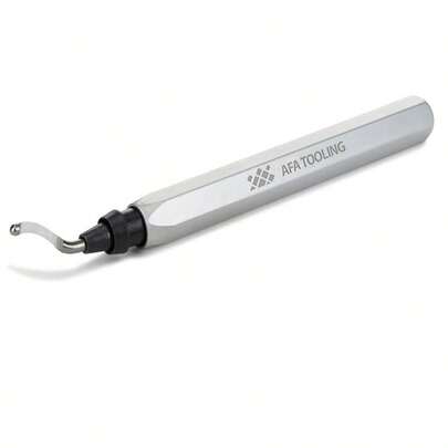 AFA Tooling - Deburring Tool Micro-Polished &Amp; Anodized Handle With 11 High-Speed Steel M2 Blades, Deburring Tool 3D Printing, Reamer Tool For Metal, PVC, Copper Pipe, Plastic, Resin &Amp; 3D Printed Edges