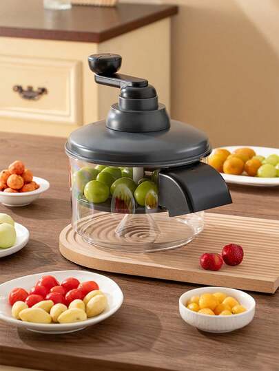 Hand-Cranked Fruit & Vegetable Peeler, Kitchen Fruit Skin Remover, Grape Peeler For Fruit Shop