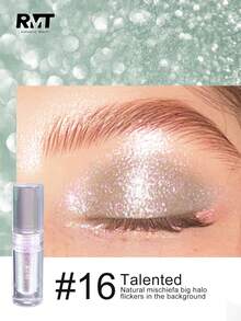 Romantic Beauty RMT: Liquid Eyeshadow With Pearl And Shimmer Effect, Brightens Eye Area Skin, Long-Lasting And Smudge-Proof, Lightweight And Easy To Apply, Suitable For Daily And Party Makeup, Mother's Day Gift, Ideal For Mothers, Wives, Sisters, Girlfriends - Highlighter Eyeshadow - 16 - 查看 2