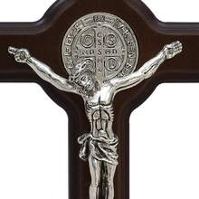 /Cruz Chica de San Benito Plata para Colgar - inicial - Ver 3