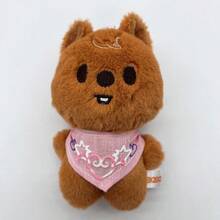 SKZ KPOP-STAY Stray STAY SKZ 5'CLOCK.The Fifth Fan Meeting .Water Scarf Doll Keychain Doll Cartoon Girl Heart Bag Pendant Small Doll Fans Collect Gifts Birthday Gift Valentine's Day Gift - Multicolor - View 14