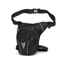 摩托车腿部保护包，防水户外大腿包，男士腿包，男士腰包，女士户外大腿包，摩托车骑行斜挎包，带腿带，可拆卸腿带，适合徒步、骑行、钓鱼、骑行旅行