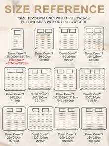 2/3pcs Bedding Set, Solid Color Bedding, Skin-Friendly & Comfortable, Soft & Pilling Resistant, Simple Room Decor, Minimalist & Fashionable Duvet Cover & Pillowcase, Without Comforter, Suitable For Twin, Full, Queen, King Size Beds, All Seasons, Home Textile - White - View 5