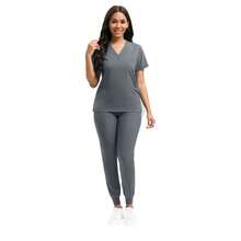Scrub Sets - Light Grey - View 3