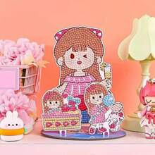 estereoscópica 3D para niños, adorno creativo de escritorio con diamantes de cristal completo, , bricolaje MYWP - Multicolor - Ver 6