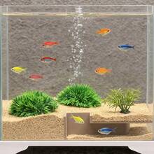 水族裝飾角落隧道 | ABS樹脂魚類躲藏處，適用於鬥魚、泥鰍，多功能水生棲息地 | 耐用魚類庇護所（注意：由於本產品為3D列印產品，底部可能會不可避免地不平整，但不影響正常使用，感謝您的理解） - A - 查看 6