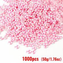 1000/2000/3000pcs Soft Clay, Ideal For DIY Jewelry Crafts, Home Creativity Daily DIY To Enrich Life, Make Bracelets, Necklaces, Beading, Holiday & Valentine's Day Gifts