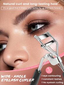 43pcs Makeup Brush Set Including 25pcs Makeup Brushes (Powder Brush, Blush Brush, Highlighter Brush, Eyeshadow Brush, Mascara Brush, Eyeliner Brush, Eyebrow Brush) + 4pcs Beauty Makeup Sponge + 4pcs Triangle Powder Puff + 4pcs Finger Makeup Sponge + 4pcs Mini Makeup Sponges + 1pc Makeup Brush Cleaning Bowl For Makeup Brushes And Beauty Sponges Cleaning + 1pc Eyelash Curler - Multicolor - View 5