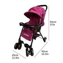 Baby Strollers - Red Violet - View 2