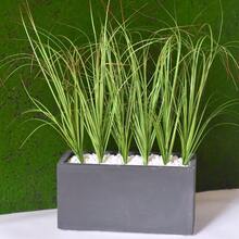 - 12 plantas de csped artificial, arbustos, zacate de trigo, tallos de vegetacin falsos para decoracin de habitacin, interior, hogar, plantas de zacate alta para decoracin al aire ltima - 12 - Ver 5