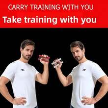 Adjustable Aluminum Alloy Hand Grip Strengthener, High Strength Spring Arm Strength Trainer, Finger Strength Exerciser For Home Arm Muscle Training