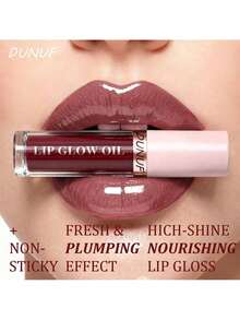 DUNUF High-Shine Lip Gloss 6pcs/Set, Shimmer Pearlescent Lipstick, Easy To Color, Waterproof, Sweat-Proof, Non-Stick To Cup, Non-Fading, Long-Lasting, Exquisite, Suitable For Gifts, Festival Makeup, Performance Makeup, Y2K Makeup Party Beach Travel Holiday Camping Outdoors Present Rose Fashion Girl New Year Cosmetic Cosplay Best Trip Festivals Color Fancy Campus School Charm Vibe Cny Chinese New Year, Valentine's Day Gifts,Vegan,Cruelty Free - 彩色 - 查看 8