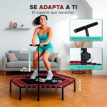 Fitness Trampolines - Black - View 3