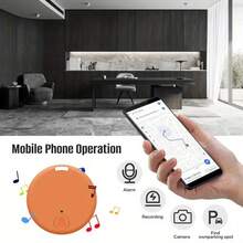 1PC Smart Tracker, Mini Tracker, Mini Key Finder, Location Tracker, Key Finder Anti Loss Alarm Sensor Device, Remote Finder, Used For Locating Mobile Phone Keys, Wallets, Luggage Items, Portable Anti Loss Tag Item Tracker, Suitable For Luggage/Pets - Black - View 4