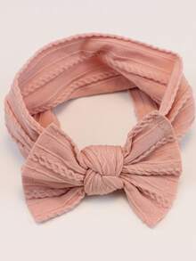 4件装女婴发带，新生儿花朵蝴蝶结发带，弹性儿童发箍，儿童发饰，婴儿礼物 - 多色4pcs-A2 - 查看 6