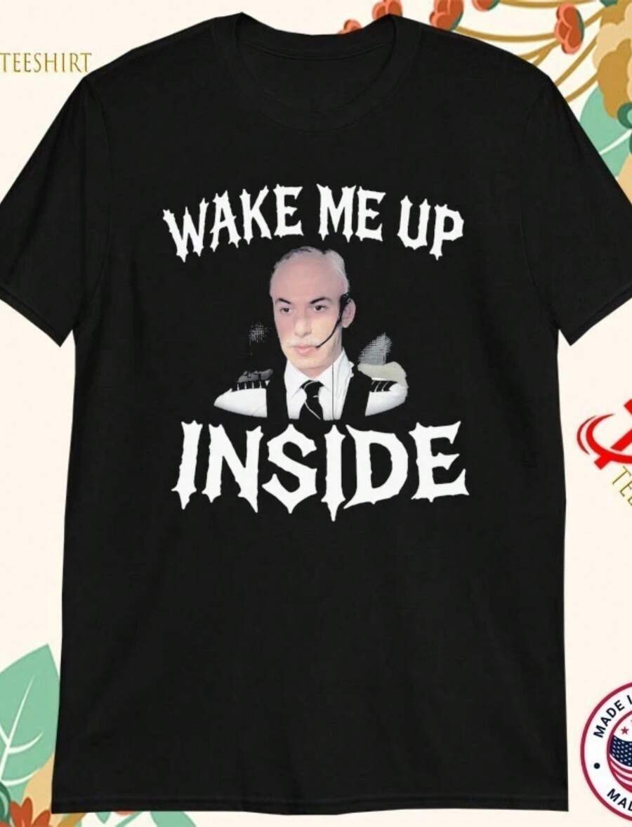 Nathan Fielder Wake Me Up Inside The Rehearsal T-Shirts T Shirt - 黑色 - 查看 1
