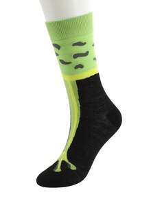 1/3 Pairs Funny Duck Foot/Frog Design Mid-Calf Socks, Cute Creative Socks For Men And Women - Multicolor - View 9