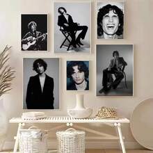 1 Pc Sombr Singer Poster, Black And White | Posters Canvas Painting Wall Arts Room Home Decoration Unframed - Multicolor - View 1