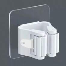 1/3/6/9 件壁挂式拖把架储物架，浴室收纳架，无需钻孔