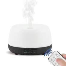 精油香薰机，300毫升超声波香薰加湿器，具有多色灯光和双雾化模式，USB供电超声波技术，带自动关机功能，适用于家庭和卧室环境。 - USB - 查看 9