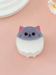 1个女士可爱动物元素仿猫爪发夹，马尾辫、半丸子头、盘发造型发饰，适合度假、日常外出等场合，波西米亚风可爱优雅女士发夹 - 彩色 - 查看 13