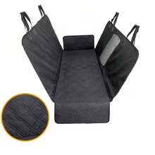 Coussin de siège auto imperméable pour animaux de compagnie, tapis pour chien 4 en 1 détachable avec fermeture éclair - Noir - Voir 5
