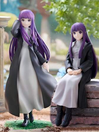 Fern-Frieren: Beyond Journey's End Anime PVC Figurine Collectible Decorative Toy For Car/Desk/Home Decor PVC Figurine Statue Or Fan's Gifts/Collectible Gift, Decorative Item Suitable For Computer Case/Garden/Cake Decoration