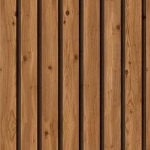 Adhesive Wallpaper With Rustic Wood Ribbed Pattern, Natural Oak, Medium Ribbed Design - Multicolored 4 - View 7