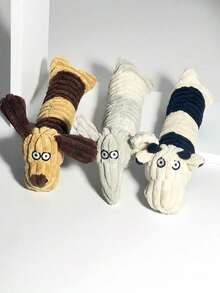 Squeaky Dog Toys - Plush Dog Toys - Stuffed Animal Chew Toys For Dogs - Cute Dog Toys - Stuffed Animal Dog Toys - Durable Herding Dog Toys - Best Toys For Puppies, Medium And Large Dogs To Keep Your Pet Busy (For Pet Use Only) - Multicolor - View 6