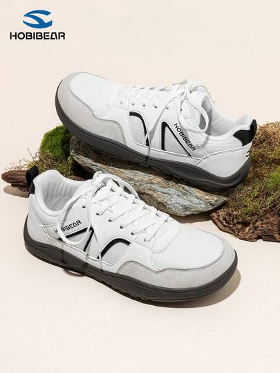 HOBIBEAR 男女通用宽楦赤足鞋，时尚舒适轻便运动鞋，柔软橡胶鞋底，宽松版型，适合户外徒步和运动的休闲鞋