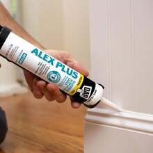 DAP Alex Plus Acrylic Latex Caulk, White, 101 Oz (7079818152) - 白色 - 查看 7
