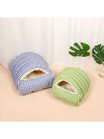 1 st mysig kattbädd, vintervarmt katthus, myssäsongen har precis blivit fluffigare, lugnande plyschiga ångestdämpande gosbäddar med avtagbar vaddering