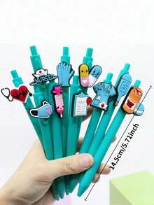 8/12支装医疗保健护士医生圆珠笔，笔款随机，返校礼物
