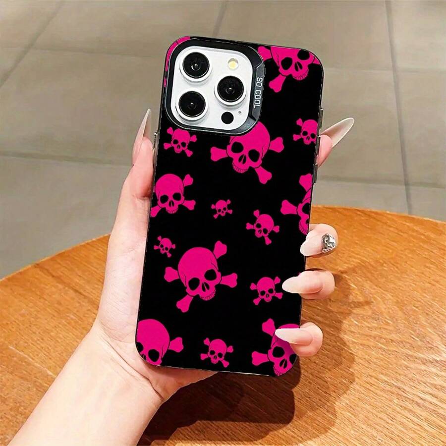 Funda de Teléfono de Silicona Líquida Ligera a Prueba de Golpes para iPhone 16 15 14 13 12 11 Pro Max Plus, Tacto Suave, Recortes Precisos, Diseño de Moda, Estilo Simple, Patrón de Dragón - Colores mezclados - Ver 1