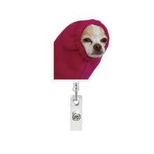 1 cái kẹp thẻ đeo hình chó hoạt hình ngộ nghĩnh bằng acrylic có thể thu gọn. - Nhiều màu - Xem 13