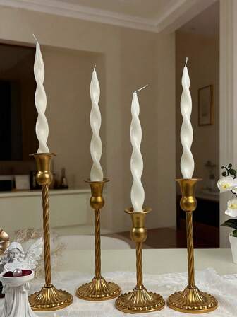 10 ในชุดเทียนอโรมาเธอราพีแท่งยาวแบบเกลียว ทำจากขี้ผึ้งถั่วเหลืองและพาราฟิน มีกลิ่นไม้จันทน์ เทียนหอมตกแต่งสำหรับเดือนรอมฎอน เทียนตกแต่งบ้านสำหรับวันวาเลนไทน์ ชุดเทียนสีแดงไวน์หลายชุด ของตกแต่งเทียนกลางงานปาร์ตี้ เทียนเรียวคริสต์มาส เหมาะสำหรับมอบเป็นของขวัญให้ผู้หญิง เพื่อนสนิท และของขวัญฤดูหนาว