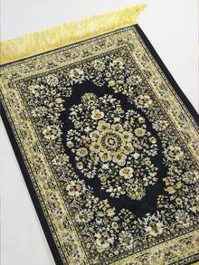 1pc Ramadan Prayer Mat, Foldable Islamic Turkish Prayer Rug For Home, Hajj Supplies, Suitable For Indoor And Outdoor, Ramadan Gift - Multicolor - View 2