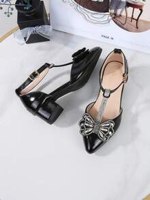 2026 New Fashion High Heels For Teenage Girls, Stylish Princess Student Performance Pumps - Black - View 6