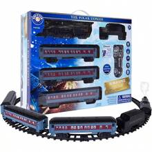 - Juego de Tren de Juguete con Control Remoto, Locomotora, vagones de Tren y Pista con Sonidos autnticos de Tren, Luces y Efectos de Humo de de Agua para nios Mayores - inicial - Ver 2