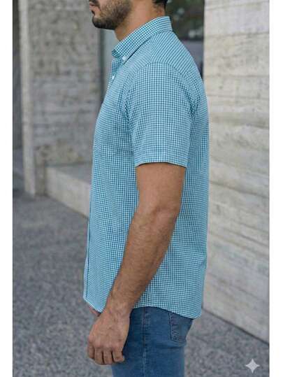 CAMISA MC REGULAR BASICA SLIM FIT