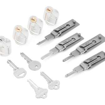 Ss001pro Ss002pro SC4KW1 Locksmith Lock-Picking Tool With Training Transparent Lock Locksmith Tool