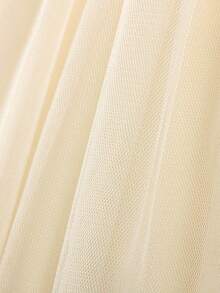 Đầm dài tay bằng vải lưới phối màu tương phản, chất liệu mềm mại, thêu hình thiên nga dễ thương dành cho bé gái. - Hồng - Xem 8